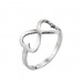 Heart bow ring
