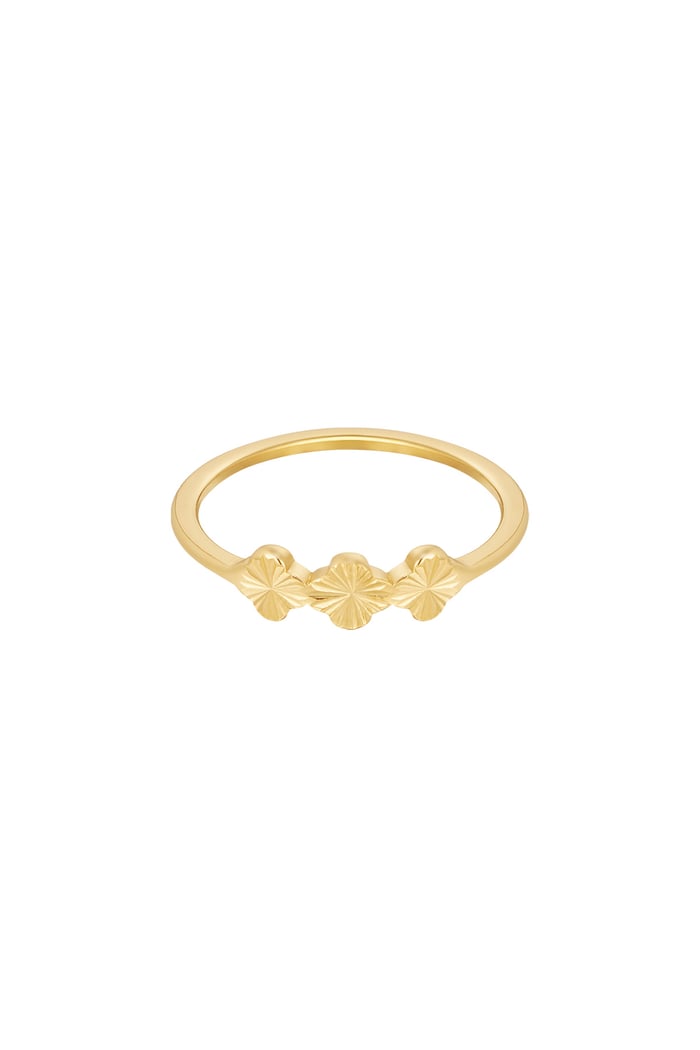 Triple elegant ring
