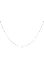 Open ster ketting