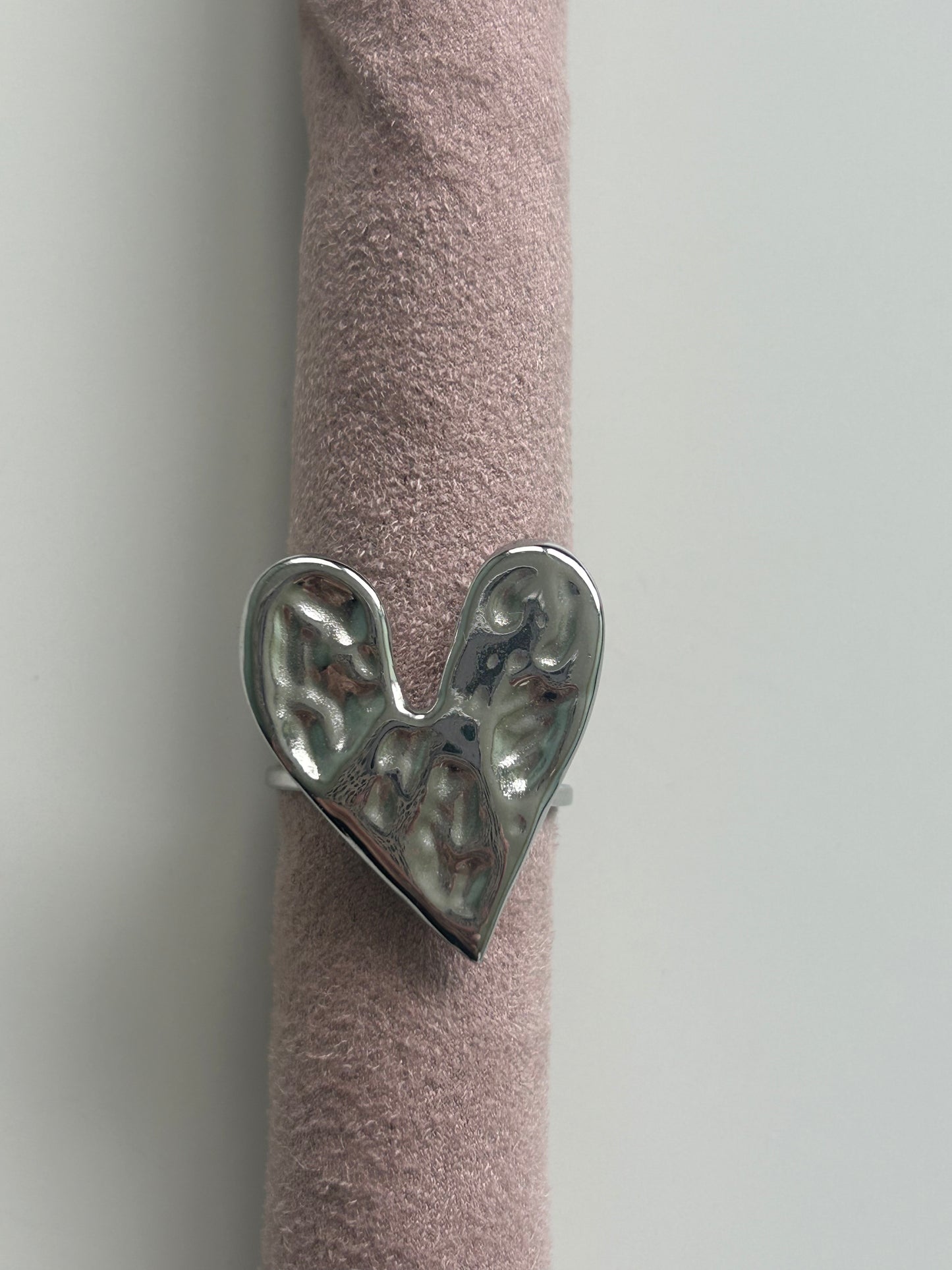 Big heart ring