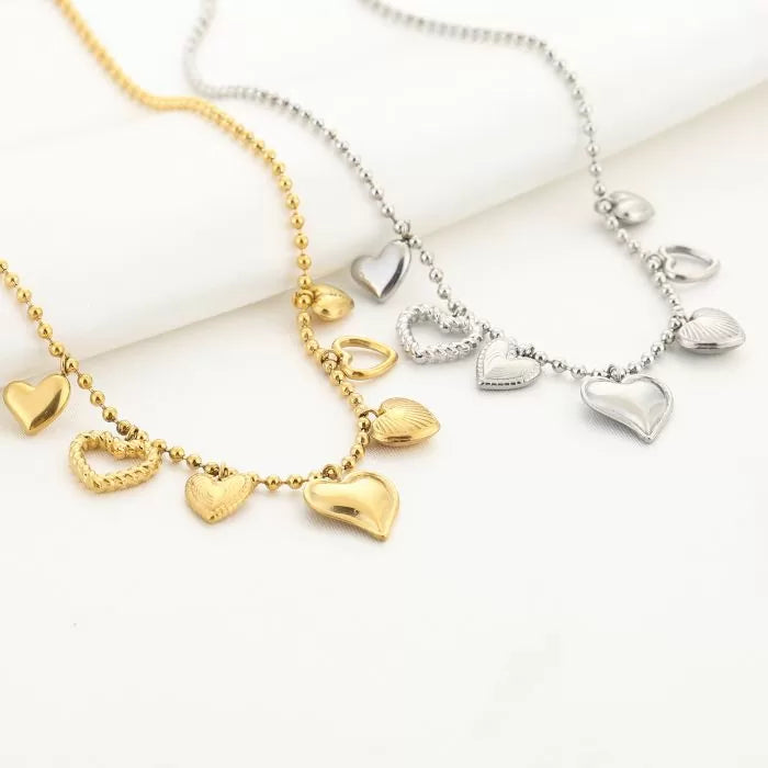 Forever hearted ketting