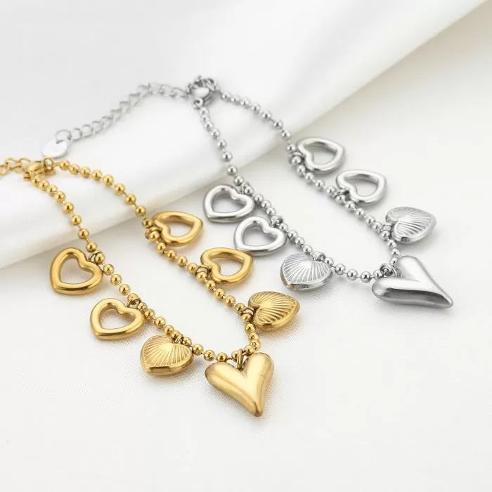 Forever hearted armband