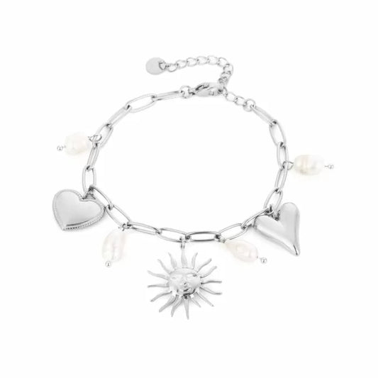 Sunny pearl armband