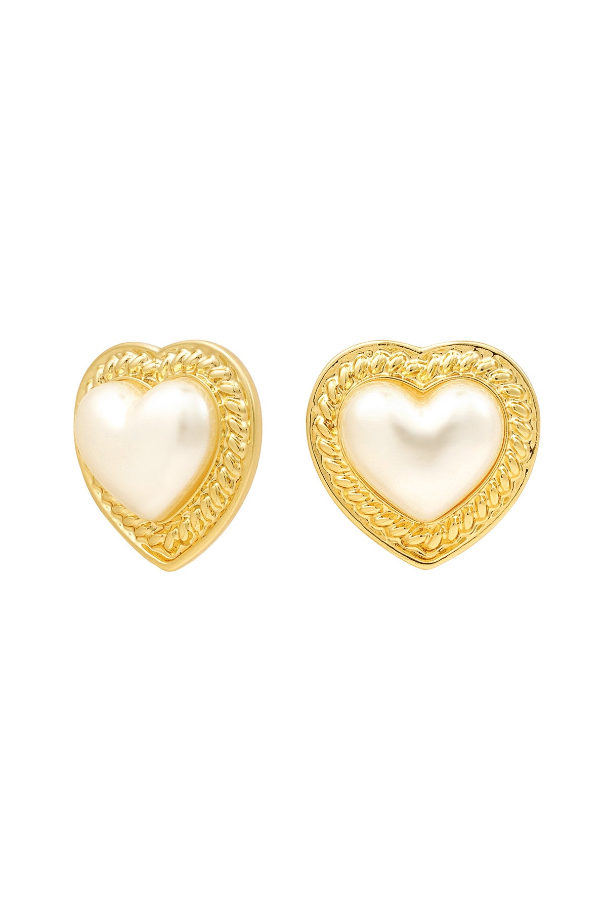 Elegant pearl & heart