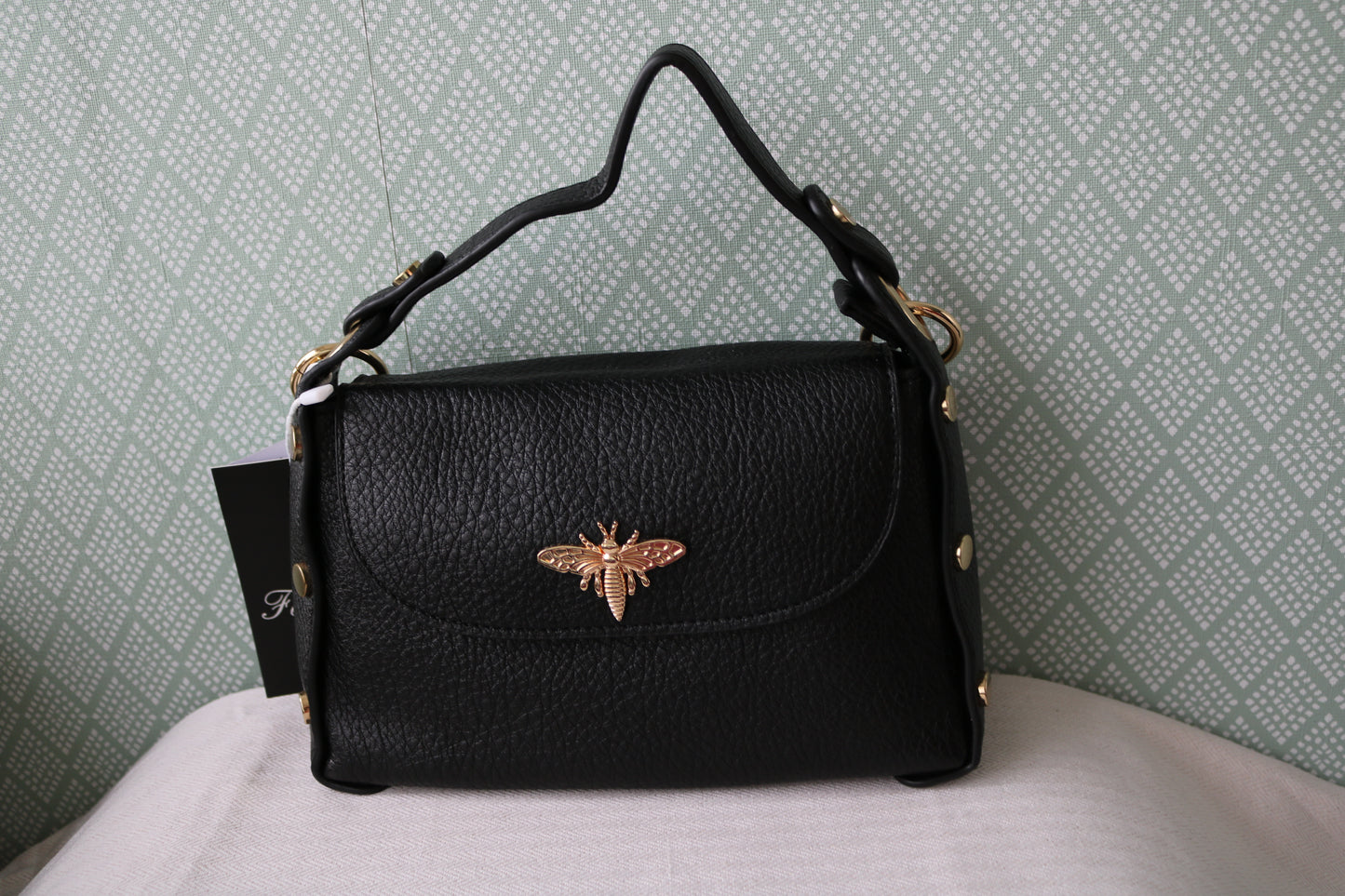 Goldy bee bag - metallic