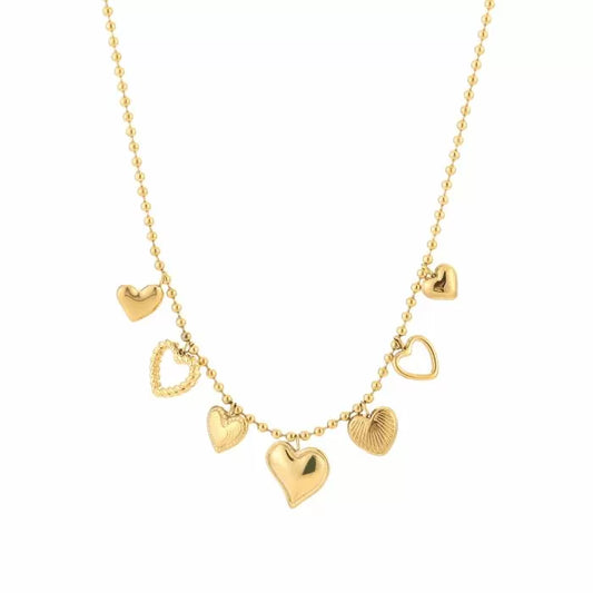 Forever hearted ketting
